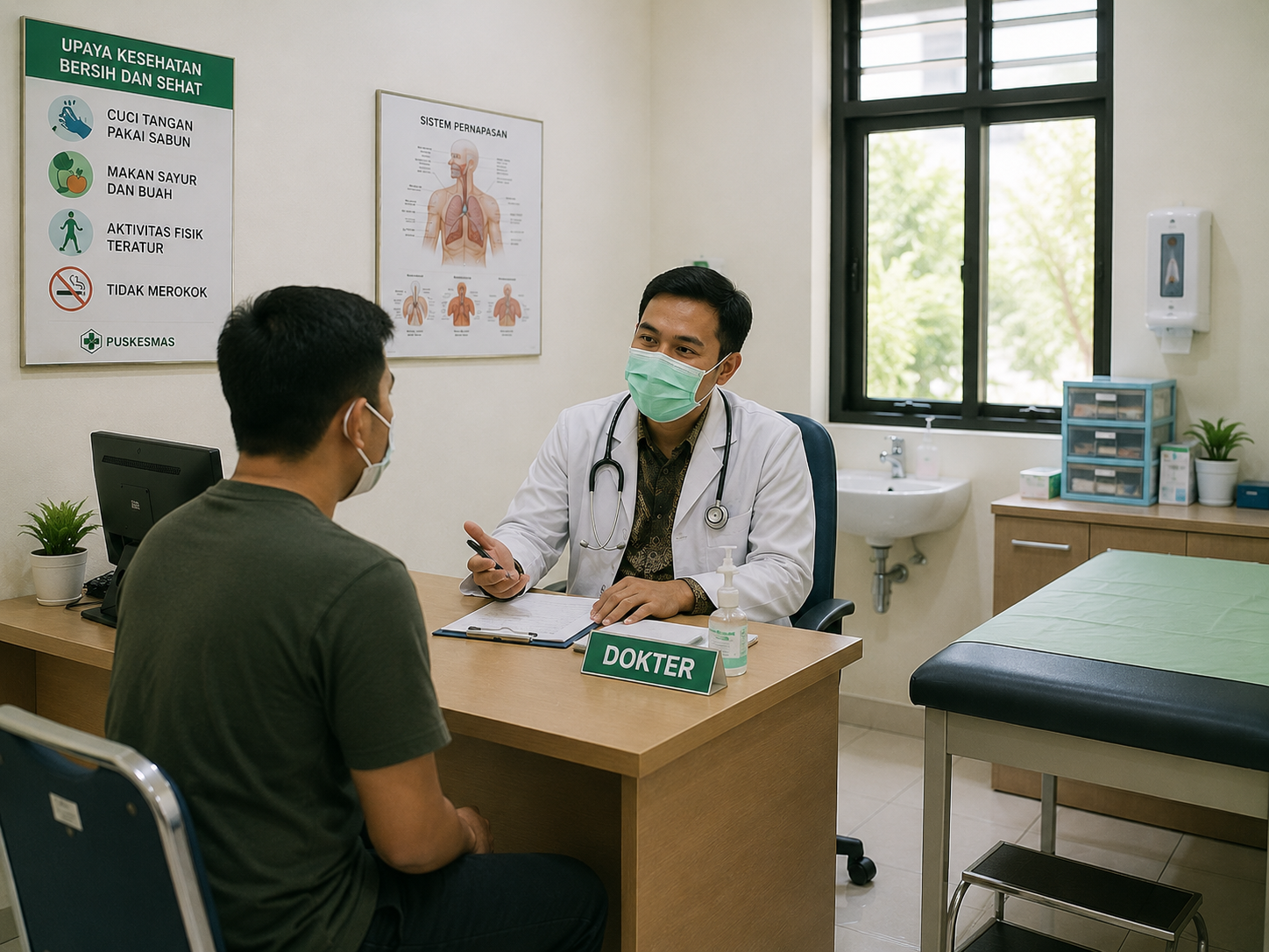 Konsultasi dokter di Poli Umum